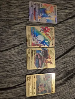 Pokemon Metal Charizard GX And V-Max Cards Tag Team And Evolution - Image 1