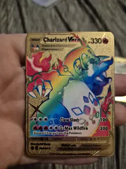 Pokemon Metal Charizard GX And V-Max Cards Tag Team And Evolution - Image 4