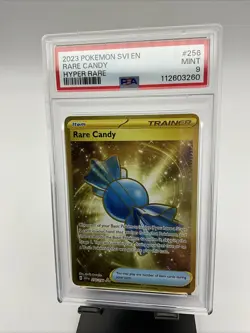 2023 Pokemon Scarlet & Violet Base Rare Candy Hyper Rare #256 PSA 9 LOW POP - Image 3