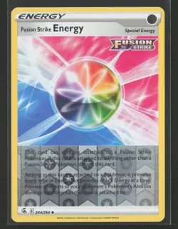 Fusion Strike Energy #244/264 SWSH08: Fusion Strike Reverse Holo Pokemon TCG - Image 1