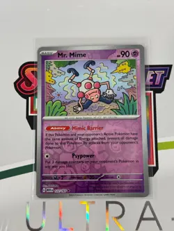 Mr. Mime 122/165 Reverse Holo Pokemon 151 Scarlett and Violet NM - Image 1