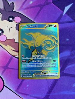 Chi-Yu - 241/091 [Paldean Fates] Pokemon TCG - GOLD SECRET RARE - NM - Image 1