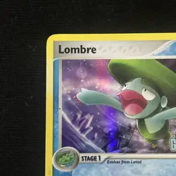 Pokemon - Lombre 37/100 - EX Crystal Guardians - STAMPED Reverse HOLO - 2005 LP - Image 2