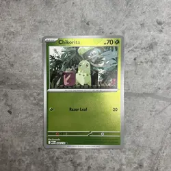Pokemon TCG Chikorita Mega Evolutions Reverse Holo 008/132 - Image 1