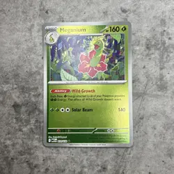 Pokemon TCG Meganium Mega Evolutions Reverse Holo 010/132 - Image 1