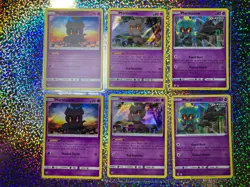 Pokemon TCG Rare Holo Marshadow: Unbroken Bonds 81/214; Shining Legends 45/73 - Image 1