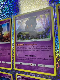 Pokemon TCG Rare Holo Marshadow: Unbroken Bonds 81/214; Shining Legends 45/73 - Image 4