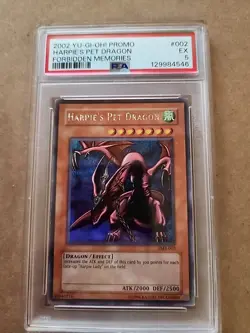 Harpie's Pet Dragon (Forbidden Memories) FMR-002 Yu-Gi-Oh! Limited Edition - Image 1