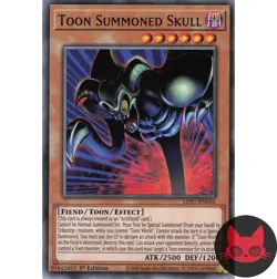 Yugioh Toon Summoned Skull LDS1-EN055 Common 1st Edition NM - Image 1