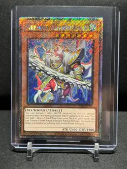 Mermail Abyssmegalo RA04-EN191 1st Edition Platinum Secret Rare Yu-Gi-Oh! NM - Image 1