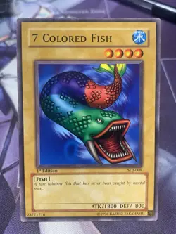 7 Colored Fish SDJ-008 Starter Deck: Joey 1st Edition Yu-Gi-Oh - Image 1