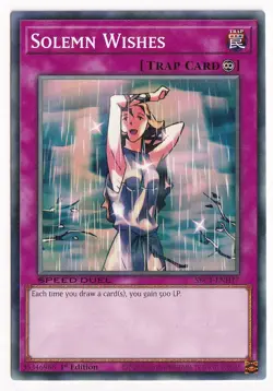 Yugioh! Solemn Wishes - SBC1-ENH17 - Common - 1st Edition Near Mint, English - Image 1