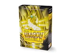 Japanese Matte Yellow 60 ct Dragon Shield Sleeves YuGiOh Size - Image 1