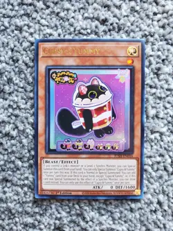 Yugioh Cupsy Yummy JUSH-EN016 Ultra Rare 1st Edition NM - Image 1