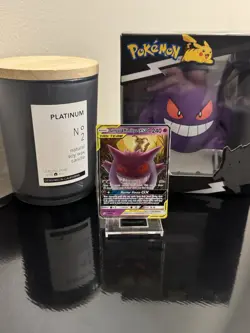 Pokemon TCG Gengar & Mimikyu GX Team Up Holo Ultra Rare Card 53/181 - Image 1