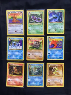 Pokemon Cards: Fossil 29 Card Non-Holo Lot - Image 1