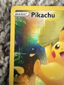 Pokemon TCG Crown Zenith Pikachu Full Art Holo Rare Card GG30/GG70 - Image 2