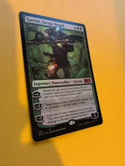 Garruk, Savage Herald M21 Mythic Planeswalker FOIL MTG Card. - Image 3
