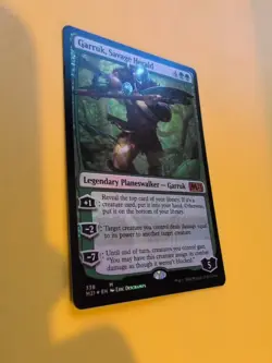 Garruk, Savage Herald M21 Mythic Planeswalker FOIL MTG Card. - Image 4