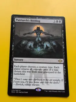 Patriarch's Bidding. Rare SOrcery MTG Card. - Image 2