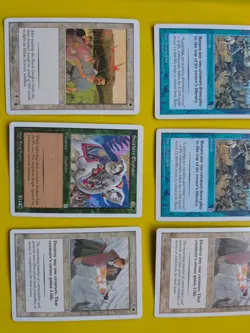 Forced Retreat x2,Misfortunes Gain, Elephant. Portal Three Kingdoms.MTG 6 Card - Image 2