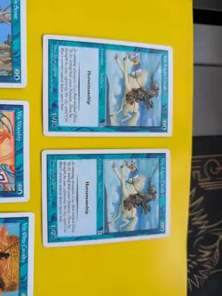 5 WU inc Light Cavalry, Warship, Scout Portal Three Kingdoms. P3K MTG 5 Card - Image 3