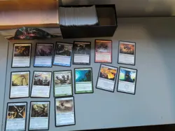 MTg 300+ Mirrodin Besieged Cards As Shown In Fatpack Box. Darksteel Plate. - Image 1