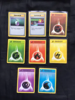 Pokemon Cards: Shadowless Base Set 25 Card Non-Holo Lot - Image 5