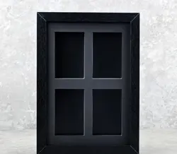 4 Card Display Graded Beckett BGS Frame Pokemon Sports Trading Cards Wall - Image 1