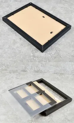 4 Card Display Graded Beckett BGS Frame Pokemon Sports Trading Cards Wall - Image 4