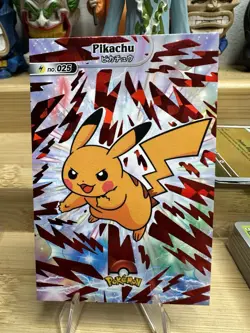 Pikachu Red Crack Ice Pokemon Shiny Card Database - Image 1