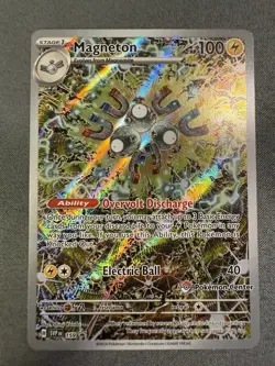 Magneton 159 POKEMON CENTER STAMPED BS PROMO HOLO NM Pokemon Card - Image 2