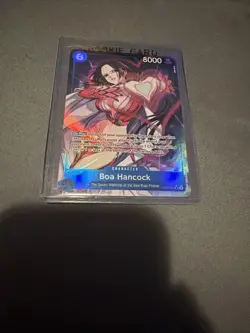 One Piece Card Game Boa Hancock OP07-051 SR Alt Art Parallel English - Image 1