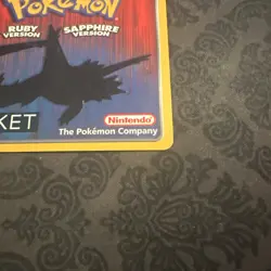 Pokemon Eon Ticket Promo E-Reader E Card Ruby & Sapphire GBA - Image 3