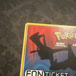 Pokemon Eon Ticket Promo E-Reader E Card Ruby & Sapphire GBA - Image 5