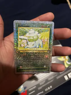 Pokemon TCG Bulbasaur Legendary Collection Reverse Holo Card 68/110 - Image 1