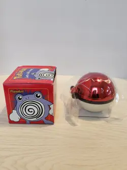 1999 Pokemon 23k Gold Plated Card Poliwhirl Pokeball from Burger King SEALED. - Image 5