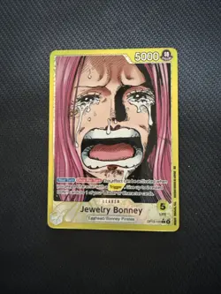 Jewelry Bonney Alt ENGLISH OP13-100 Leader Carrying on His Will One Piece Card - Image 1