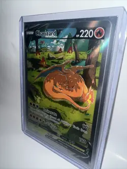 Charizard V SWSH260 Pomemon Promo Sleeping Charizard Card Sword Shield 2022 - Image 2