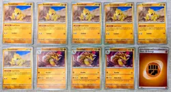 Pokemon TCG Scarlet & Violet 151 Lot Of 10 Sandshrew, Sandslash, Energy Cards! - Image 1