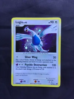 Pokemon Cards: Secret Wonders Rare Holo: Lugia 14/132 - Image 1