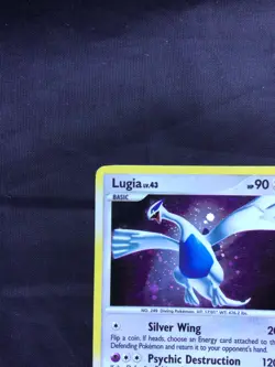 Pokemon Cards: Secret Wonders Rare Holo: Lugia 14/132 - Image 3