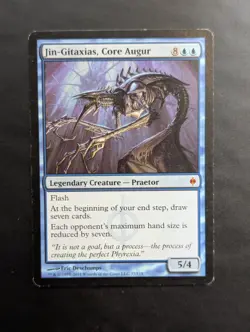Jin-Gitaxias, Core Augur - Light Play MTG New Phyrexia - Image 1