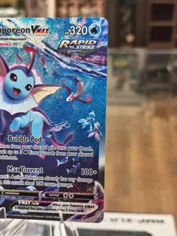 Pokemon Vaporeon VMAX SWSH182 SWSH: Sword & Shield Promo Cards NM - Image 5