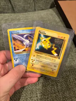 COMBO DEAL Articuno #21 + Pikachu #4 (First Movie) Promo Cards! - Image 2