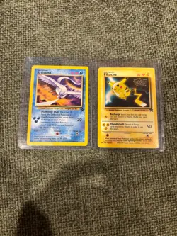 COMBO DEAL Articuno #21 + Pikachu #4 (First Movie) Promo Cards! - Image 3