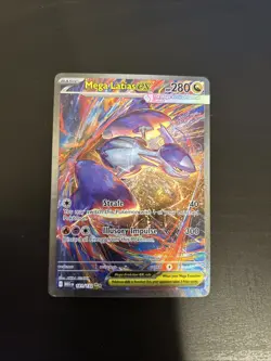 Mega Latias ex 181/132 SIR 2025 Mega Evolution Pokemon Card LP Minor Ding - Image 1