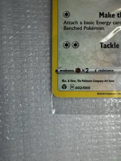 Eevee On the Ball Promo Card Futsal Mint Condition 002/005 New & Sealed - Image 2