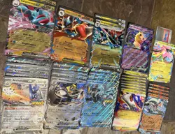 34 RANDOM ENG Pokemon JUMBO Card LOT - Image 3