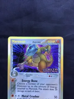 Pokemon Cards: EX Delta Species Reverse Holo: Marowak 10/113 - Image 2